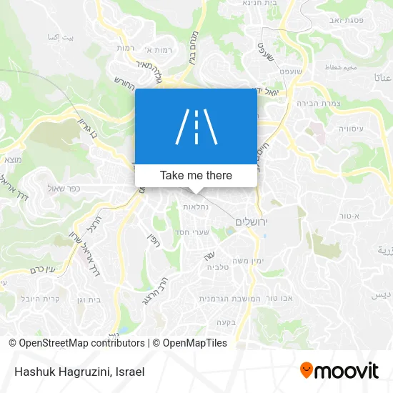 Карта Hashuk Hagruzini