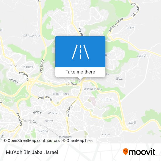 Mu'Adh Bin Jabal map