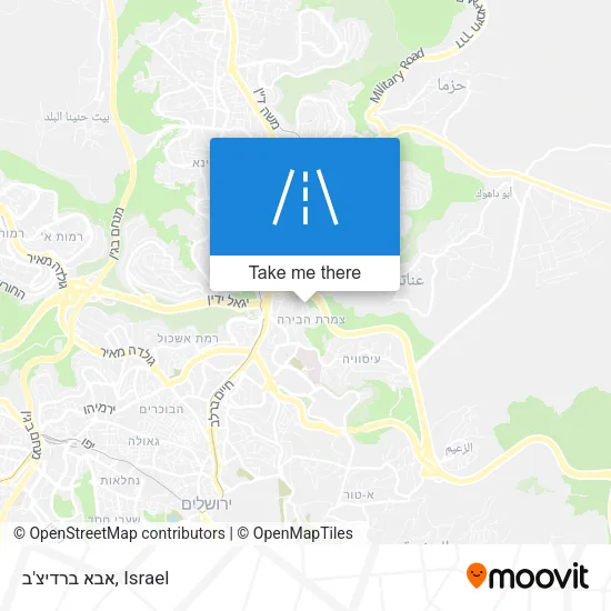 אבא ברדיצ'ב map