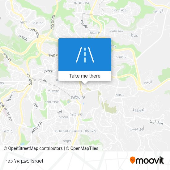אבן אל-כפי map