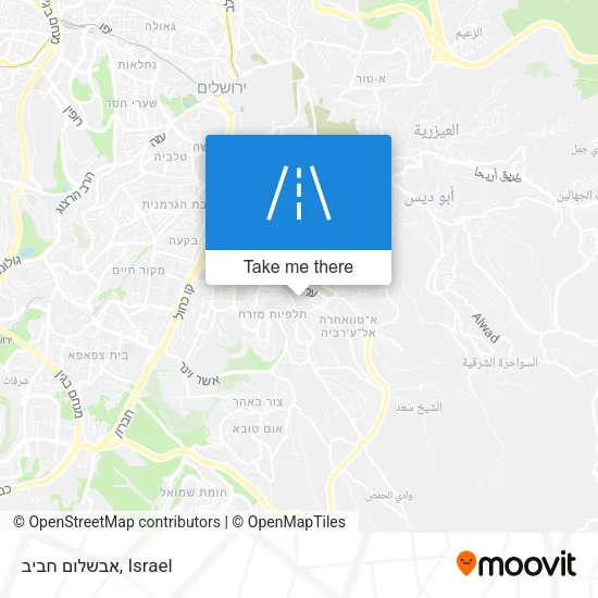 אבשלום חביב map