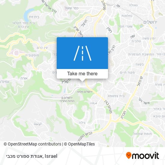 אגודת ספורט מכבי map