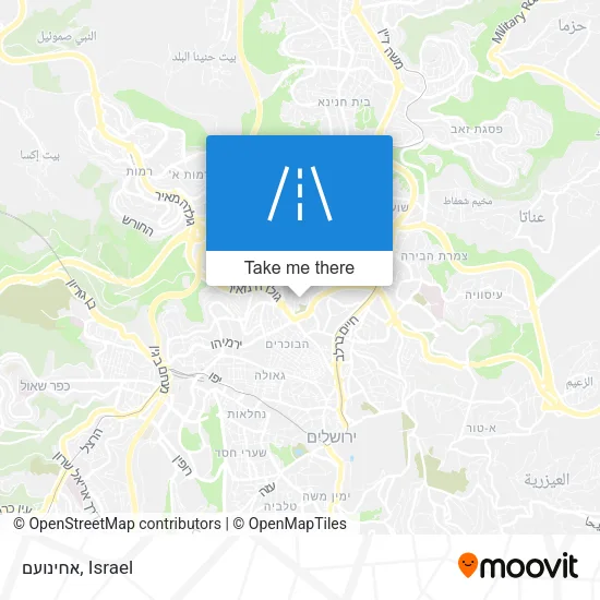 Карта אחינועם