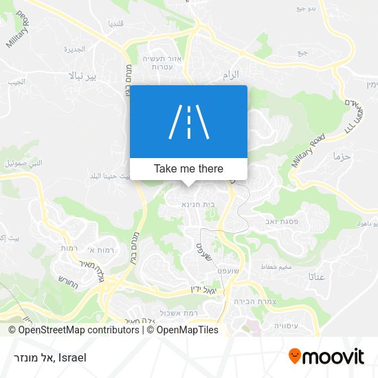 אל מונזר map