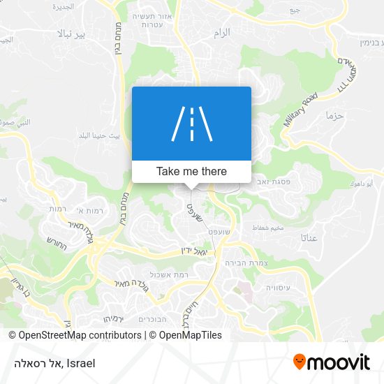 אל רסאלה map