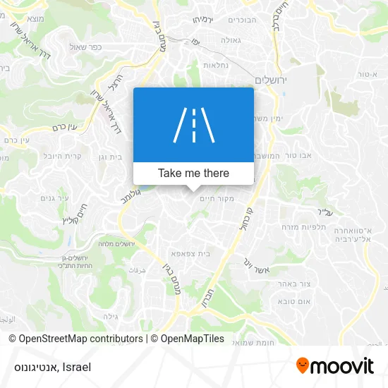Карта אנטיגונוס