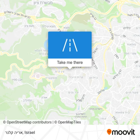 Карта אריה קלנר