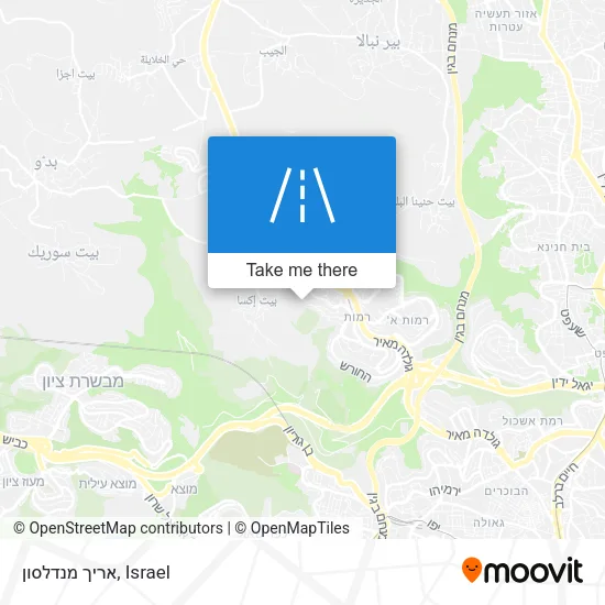 Карта אריך מנדלסון