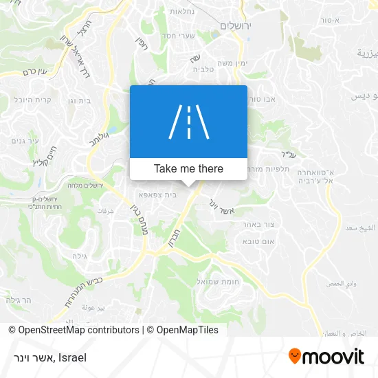 Карта אשר וינר