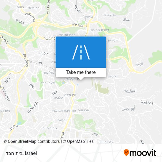בית הבד map