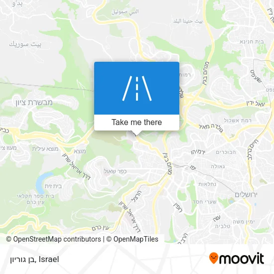 Карта בן גוריון