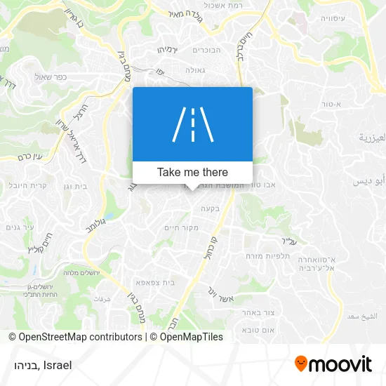 Карта בניהו