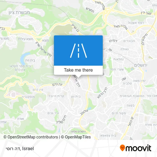 Карта דה רוסי