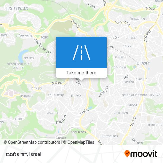 דוד פלומבו map