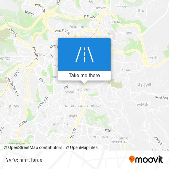 Карта דרור אליאל
