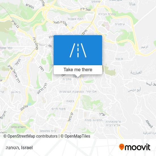 הטחנה map