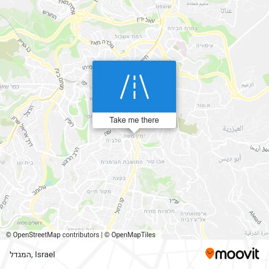 Карта המגדל