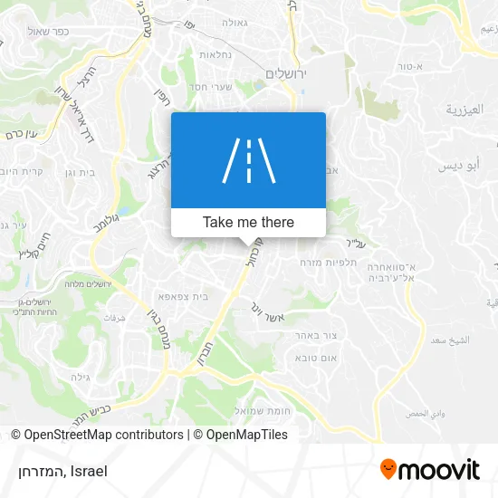 Карта המזרחן