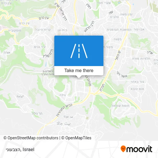 Карта הצבעוני