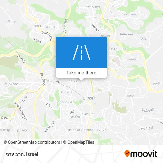 Карта הרב עדני