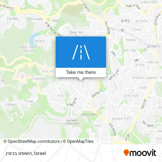 Карта השופט בנימין