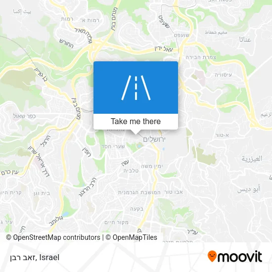 Карта זאב רבן