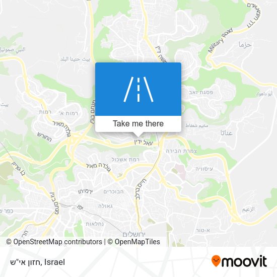 חזון אי"ש map