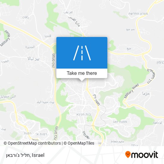 חליל ג'ורבאן map