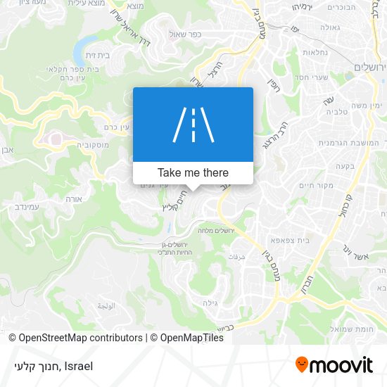 חנוך קלעי map