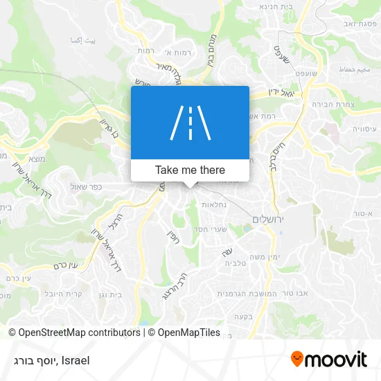 Карта יוסף בורג
