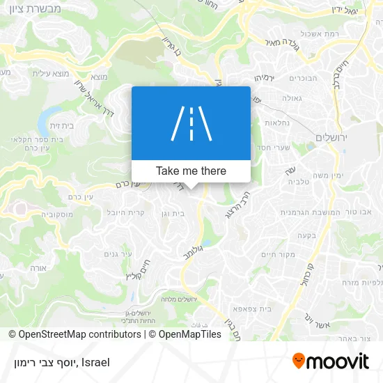 Карта יוסף צבי רימון
