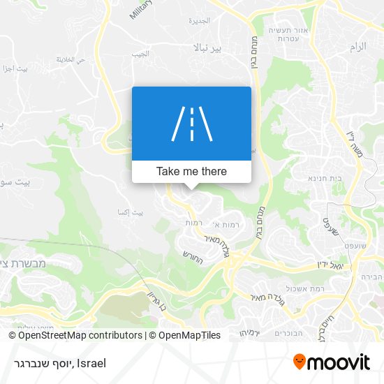 יוסף שנברגר map