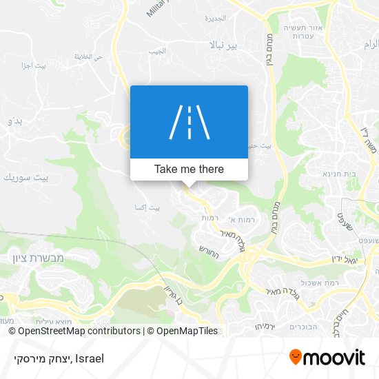 יצחק מירסקי map