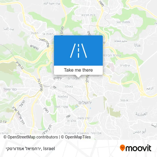 Карта ירחמיאל אמדורסקי