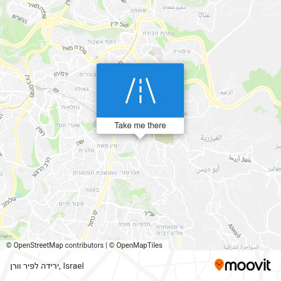 Карта ירידה לפיר וורן