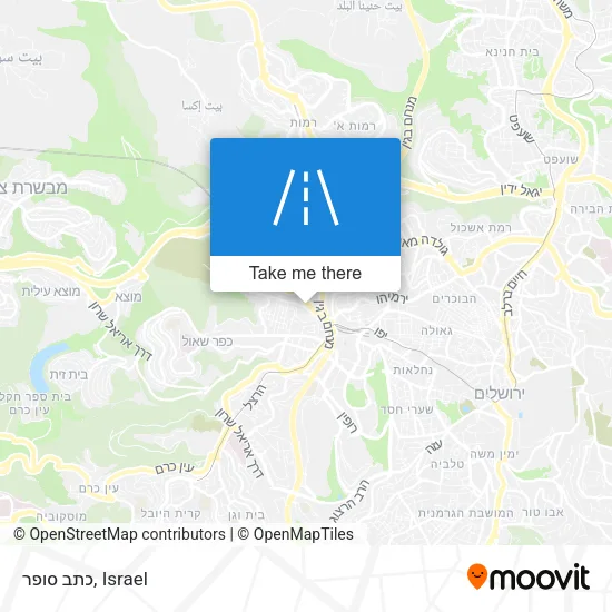 Карта כתב סופר