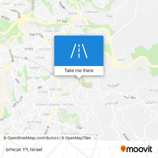 ליד אבשלום map