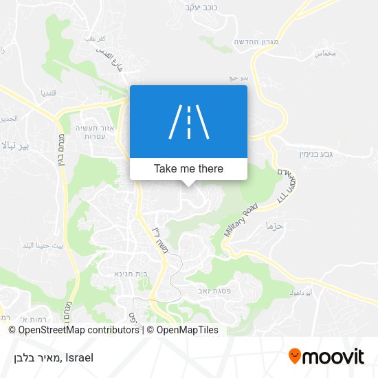 מאיר בלבן map