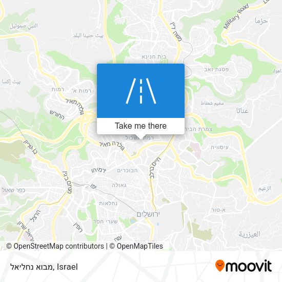 מבוא נחליאל map