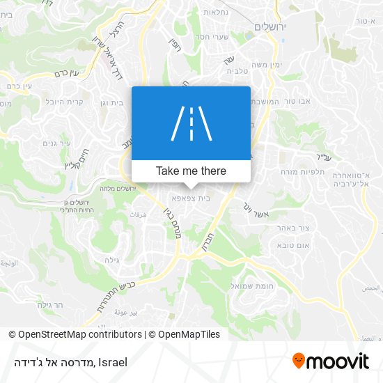 מדרסה אל ג'דידה map