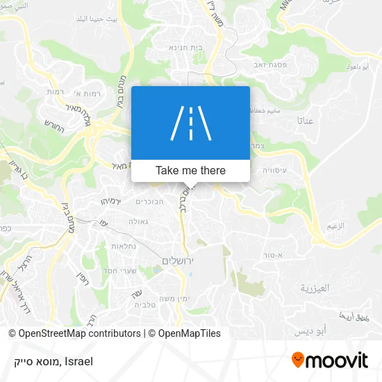 Карта מוסא סייק