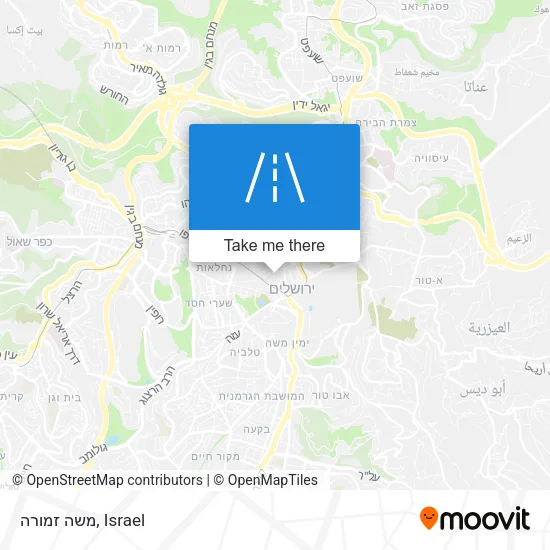 Карта משה זמורה