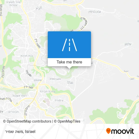 Карта משה שמיר