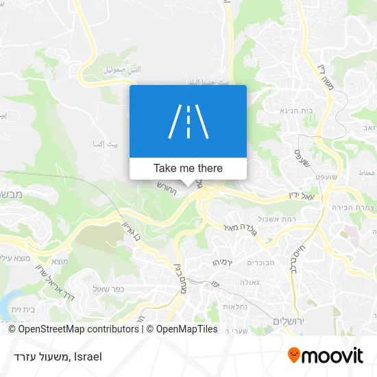 Карта משעול עזרד