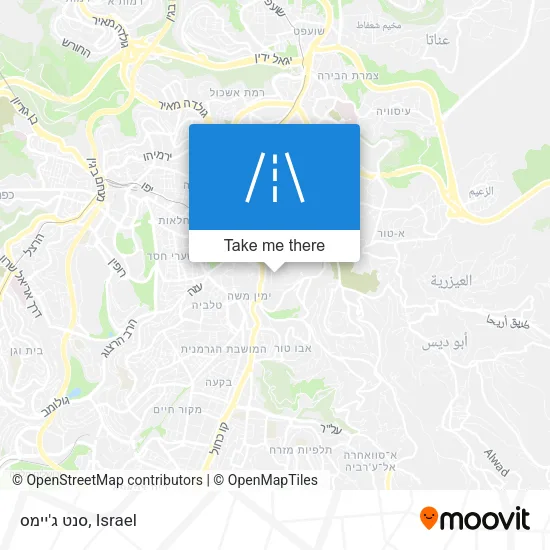 Карта סנט ג'יימס