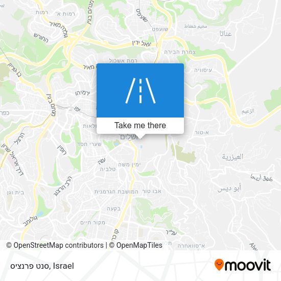 סנט פרנציס map