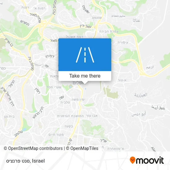 Карта סנט פרנציס