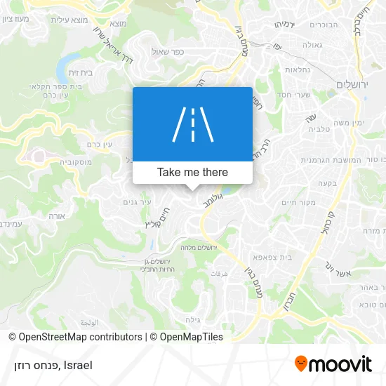 Карта פנחס רוזן