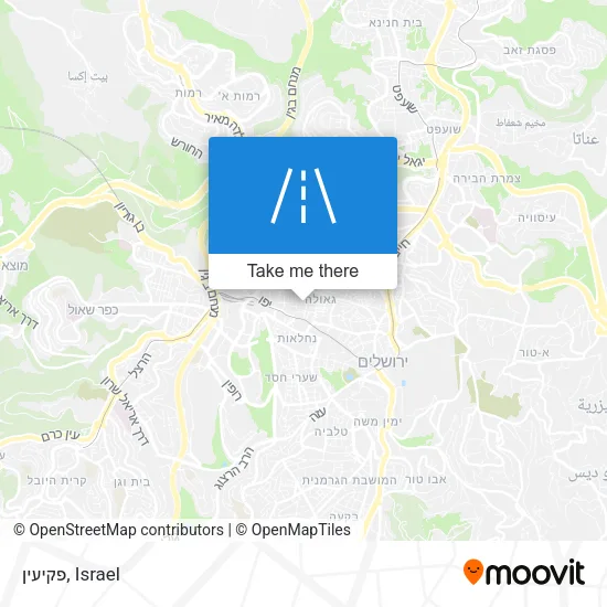 Карта פקיעין