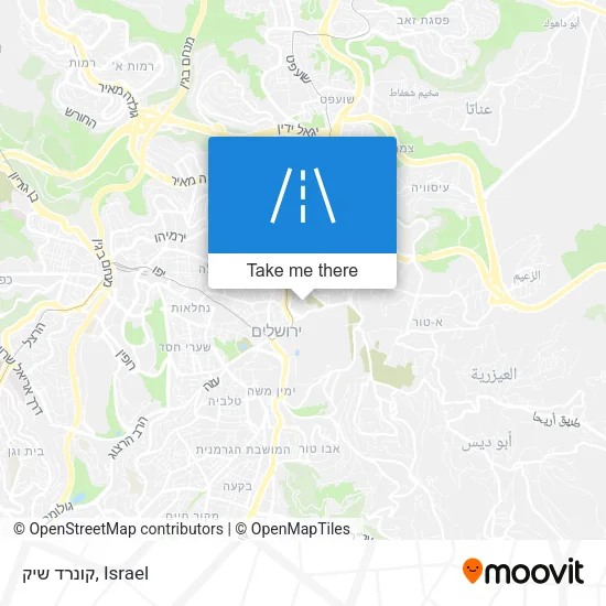 Карта קונרד שיק